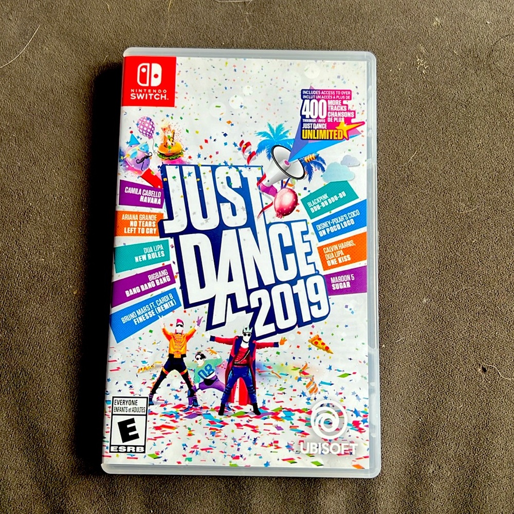Nintendo switch Just Dance 2019 game